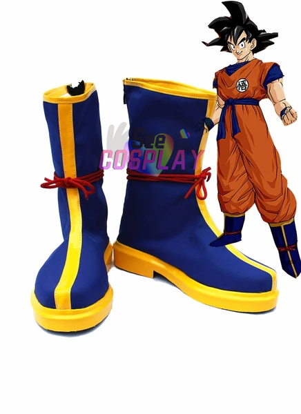 VeeGet VeeGet Anime Dragon Ball Monkey King Halloween Carnival Cosplay Shoes Boots