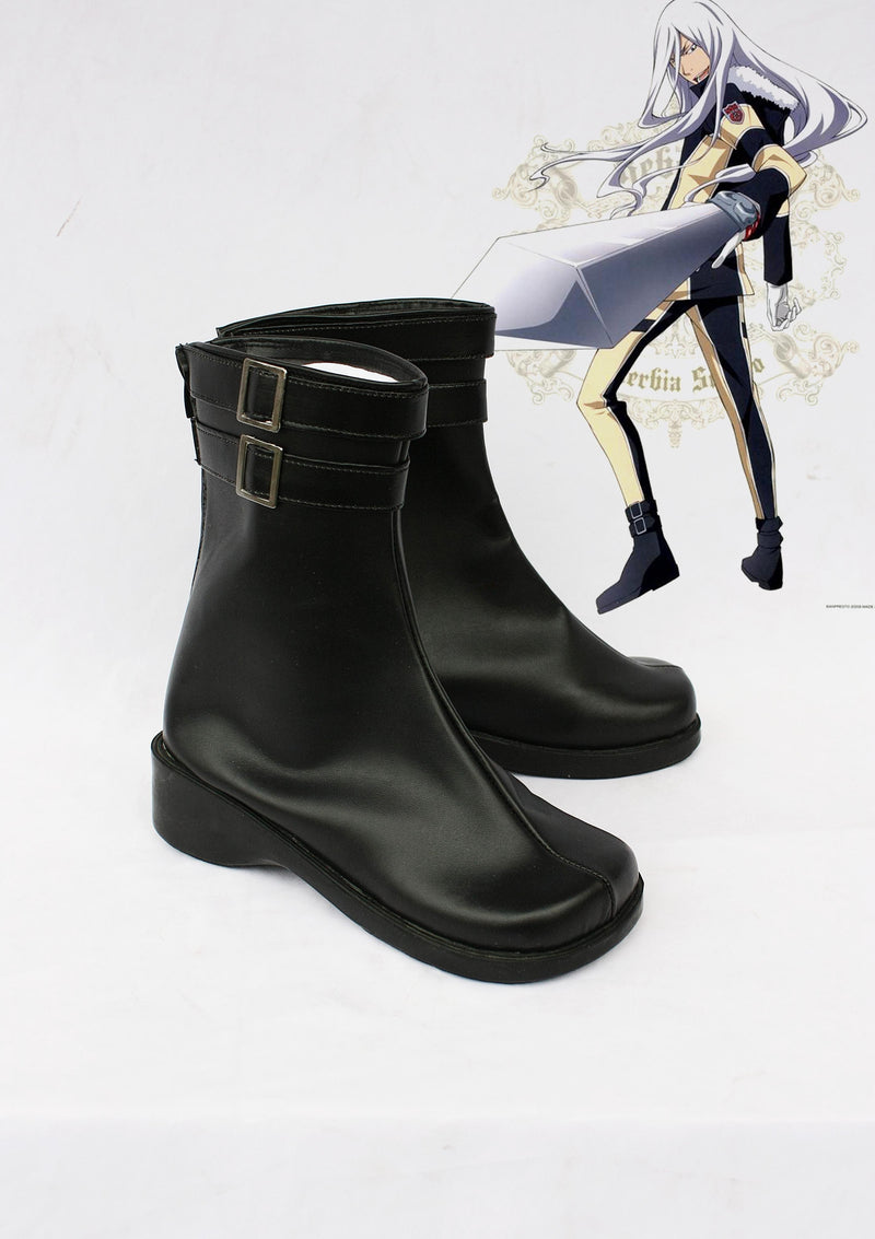 VeeGet Kato Hitman Reborn Superbi Squalo Cosplay Shoes Boots