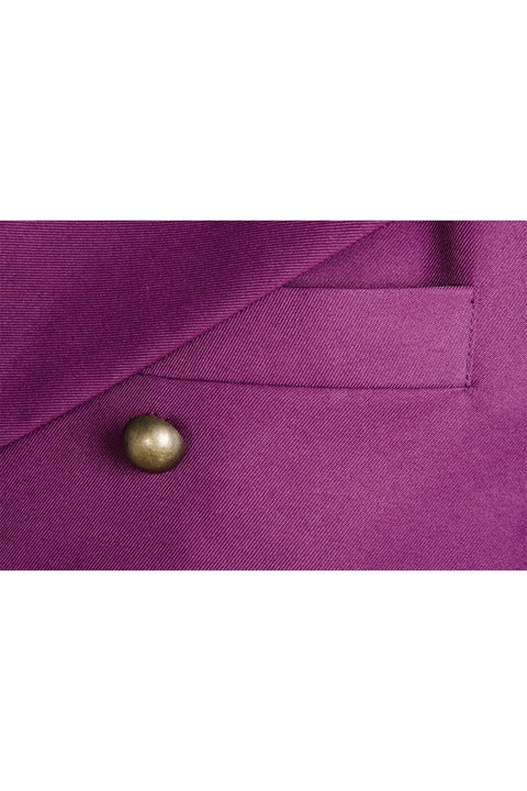 VeeGet Prince Rogers Nelson in Purple Rain Coat Costume Cosplay