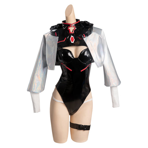 VeeGet Cyberpunk: Edgerunners-Lucy Cosplay Costume Original Design Bunny Girl Jumpsuit Outfits Halloween Carnival Suit