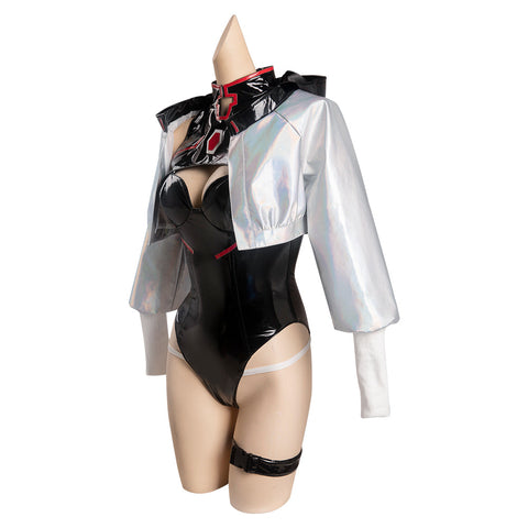 VeeGet Cyberpunk: Edgerunners-Lucy Cosplay Costume Original Design Bunny Girl Jumpsuit Outfits Halloween Carnival Suit