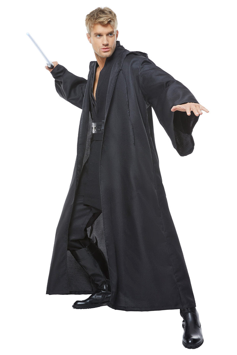 VeeGet VeeGet Star Wars Anakin Skywalker Cosplay Costume Outfit Black Version