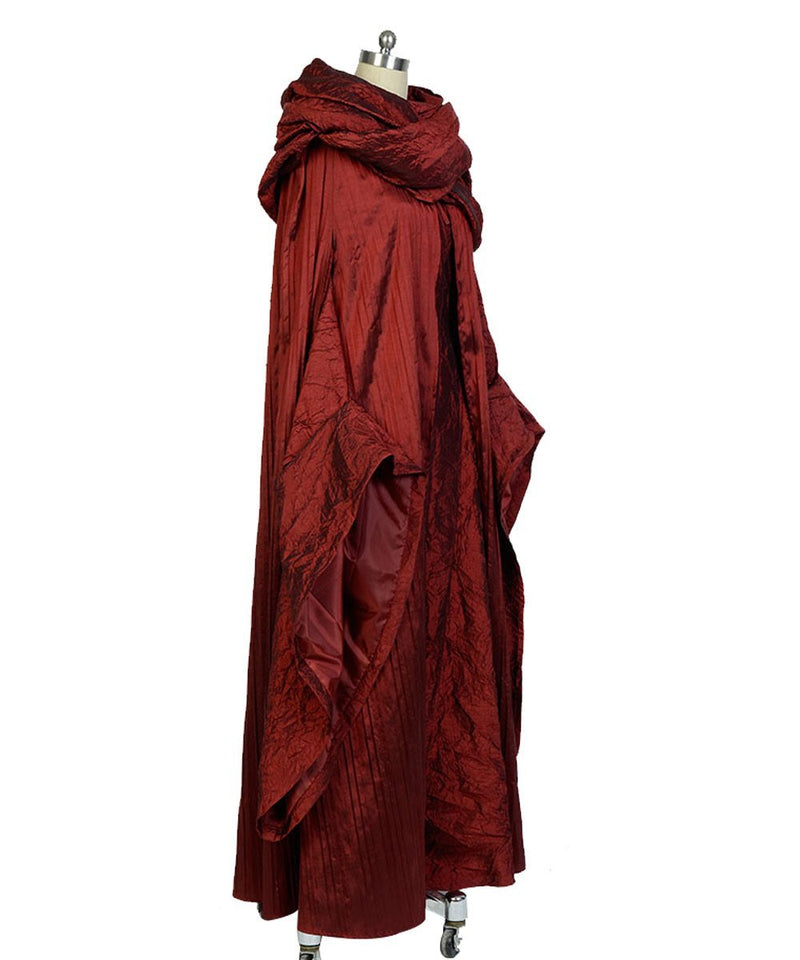 VeeGet VeeGet GoT Game of Thrones Melisandre Red Woman Outfit Cosplay Costume