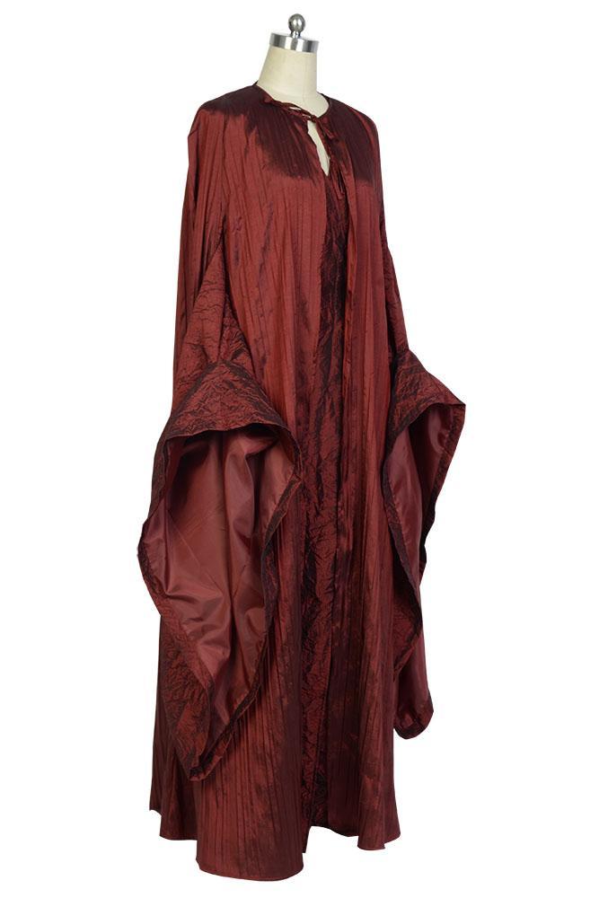 VeeGet VeeGet GoT Game of Thrones Melisandre Red Woman Outfit Cosplay Costume