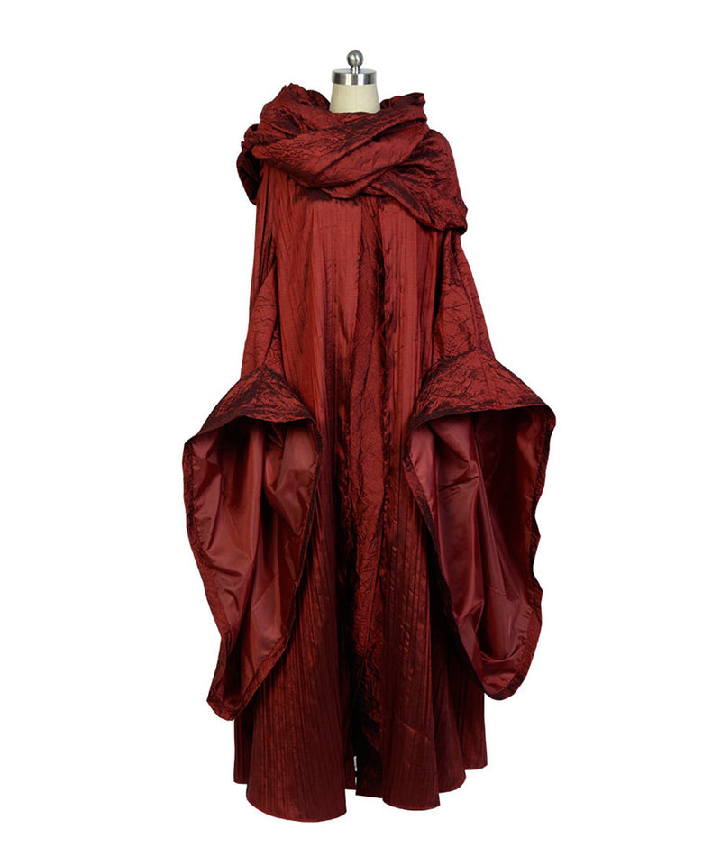 VeeGet VeeGet GoT Game of Thrones Melisandre Red Woman Outfit Cosplay Costume