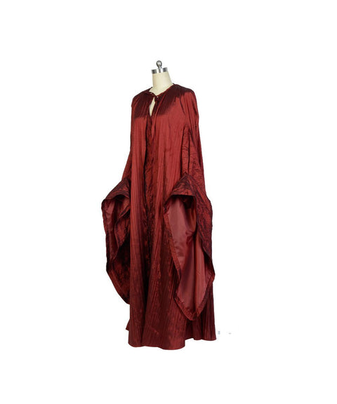 VeeGet VeeGet GoT Game of Thrones Melisandre Red Woman Outfit Cosplay Costume