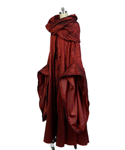 VeeGet VeeGet GoT Game of Thrones Melisandre Red Woman Outfit Cosplay Costume