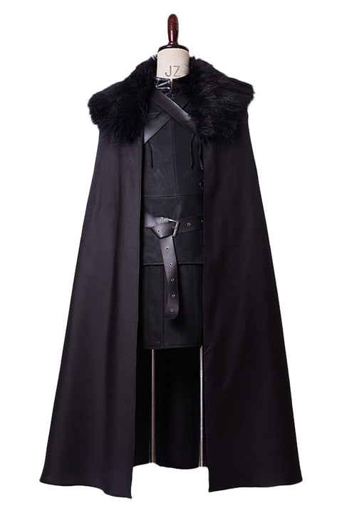 VeeGet VeeGet GoT Game of Thrones Jon Snow Night's Watch Outfit Cosplay Costume