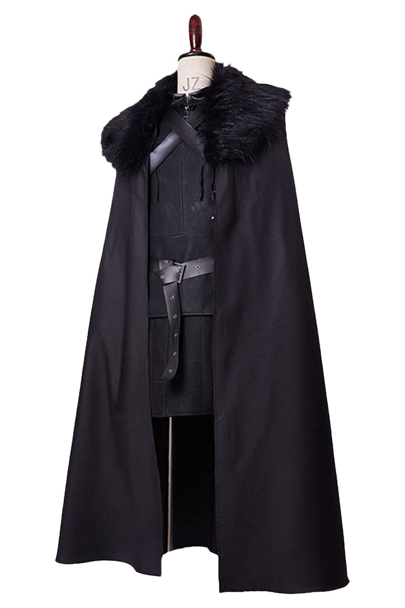 VeeGet VeeGet GoT Game of Thrones Jon Snow Night's Watch Outfit Cosplay Costume