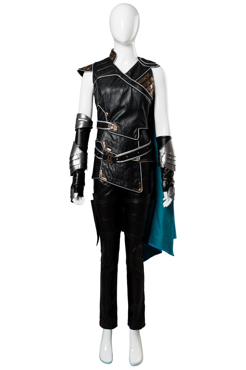 VeeGet VeeGet Thor Ragnarok Valkyrie Costume Whole Set Female Halloween Cosplay Costume SMan