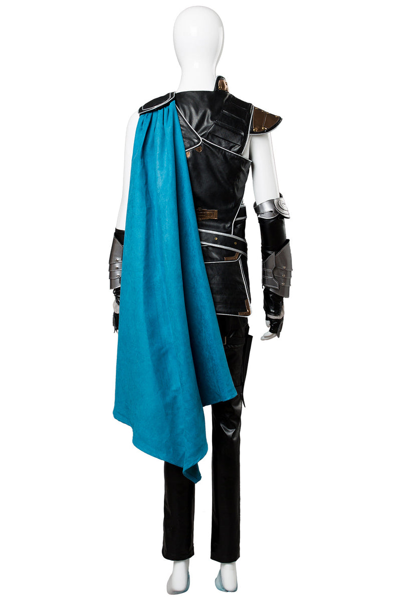 VeeGet VeeGet Thor Ragnarok Valkyrie Costume Whole Set Female Halloween Cosplay Costume SMan