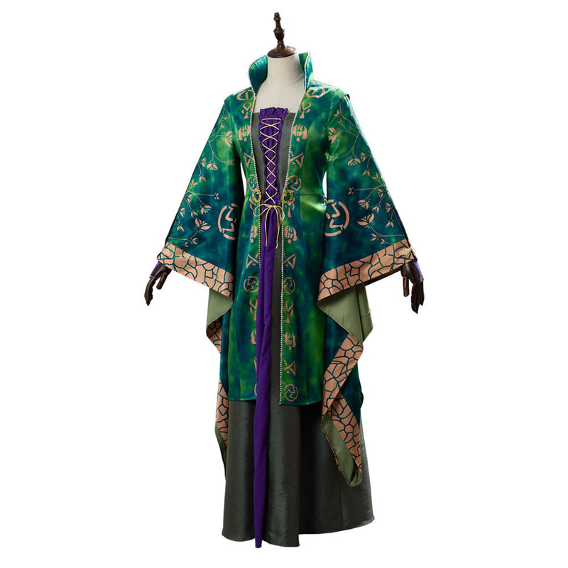 VeeGet VeeGet Hocus Pocus Winifred Sanderson Dress Suit Cosplay Costume