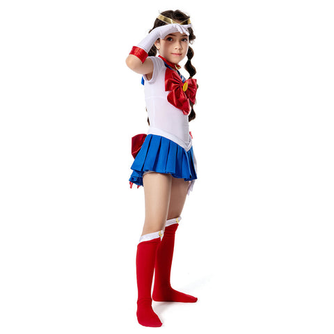 VeeGet VeeGet Sailor Moon Sailor Moon/Tsukino Usagi Kids Children Girls Dress Outfits Cosplay Costume