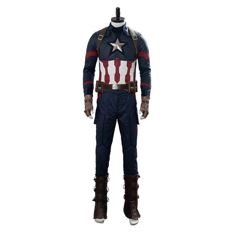 SeeCospaly Avengers 4: Endgame Steve Rogers Captain America Cosplay Costume