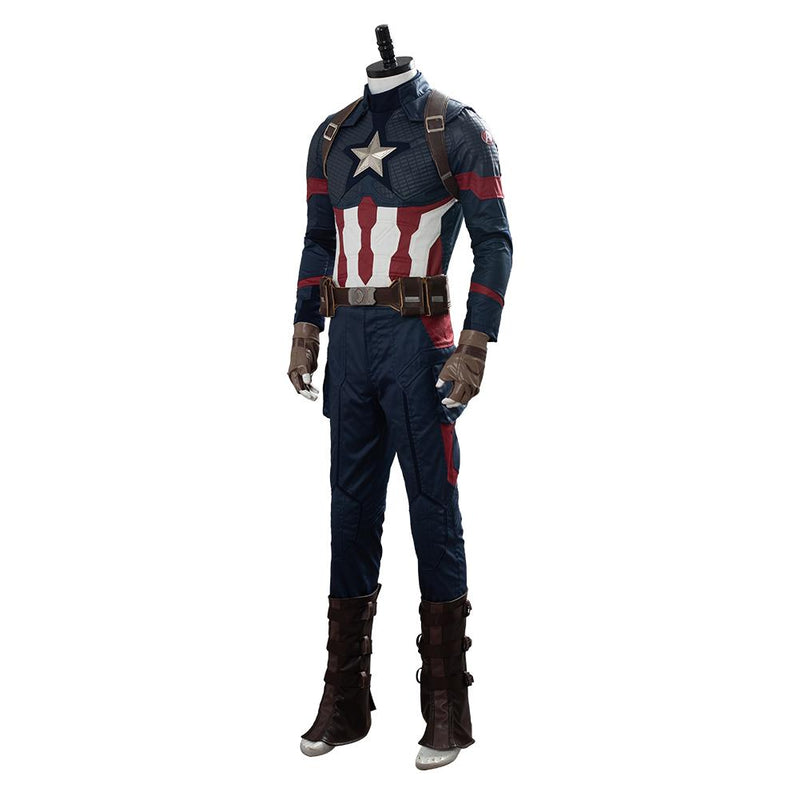 SeeCospaly Avengers 4: Endgame Steve Rogers Captain America Cosplay Costume