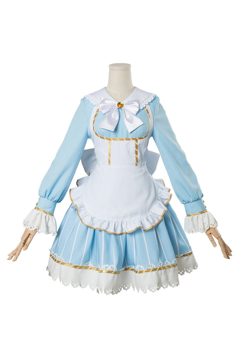 VeeGet Love Live ! Ruby Kurosawa Aqours Wonderland Ver Maid Dress Cosplay Costume