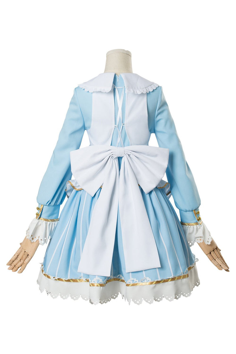 VeeGet Love Live ! Ruby Kurosawa Aqours Wonderland Ver Maid Dress Cosplay Costume