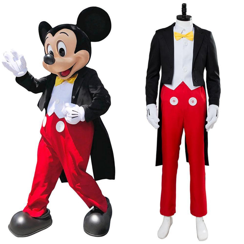 Mickey Mouse Adult Suit Halloween Cosplay Costume