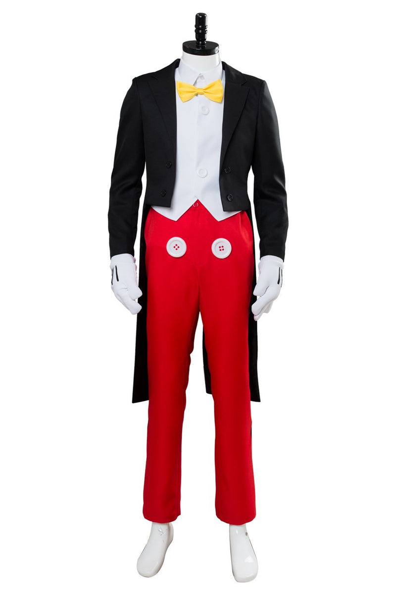 Mickey Mouse Adult Suit Halloween Cosplay Costume