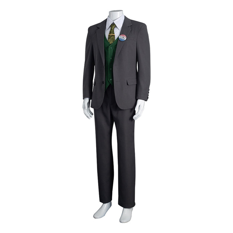 SeeCosplay 2021 Loki President Loki Suit Halloween Outifit Cosplay Costume