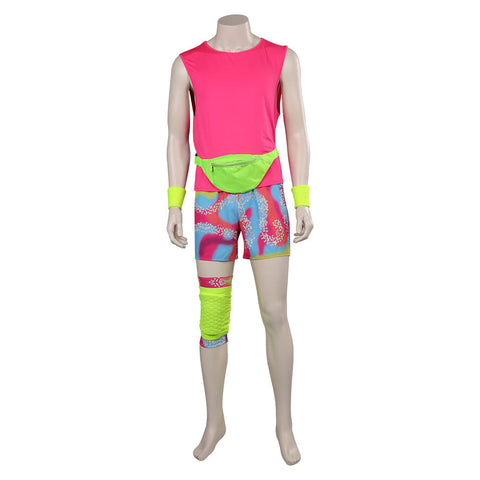 2023 BarB Pink Style Ken Beachwear Cosplay Costume Outfits Halloween Carnival Suit BarBStyle