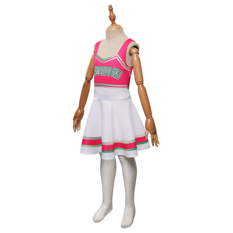 VeeGet Kids Girls Zombies 3 Addison Wells Costume Cheerleading Dress Outfits