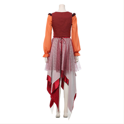 VeeGet VeeGet Hocus Pocus-Adult Mary Sanderson Outfits Cosplay Costume