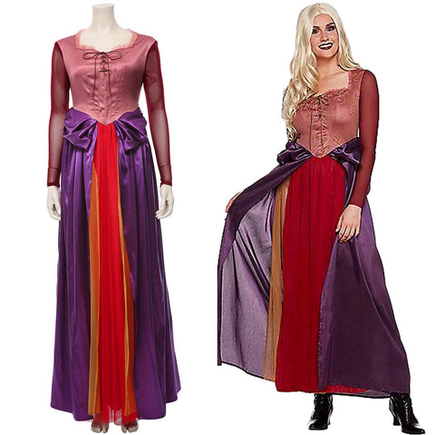 VeeGet VeeGet Hocus Pocus Sarah Sanderson Adult Outfit Cosplay Costume