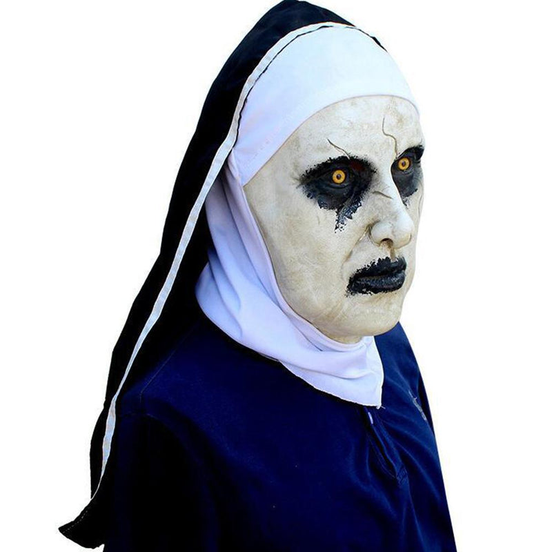 VeeGet The Conjuring 2 The Nun Halloween Horror Helmet Cosplay Accessories