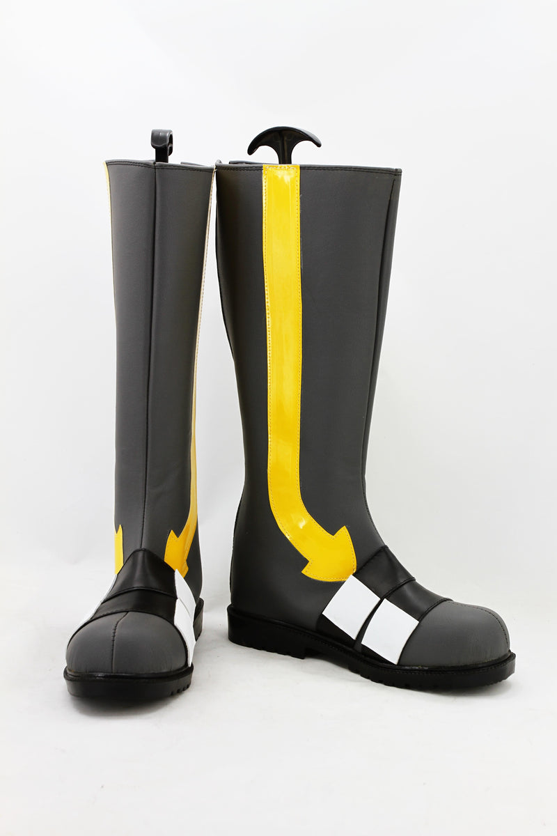 VeeGet Kagerou Projectnoha Harkonose Cosplay Boots Shoes Grey