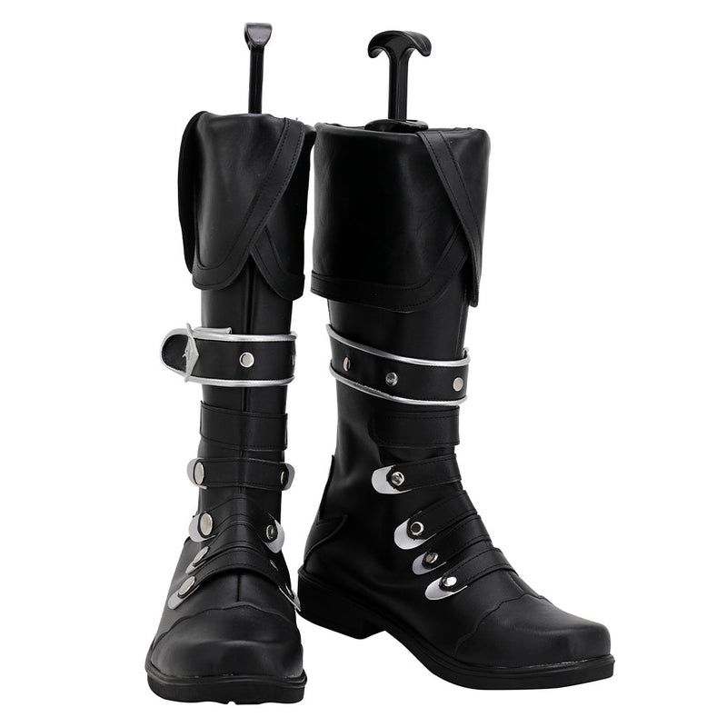 VeeGet Game Genshin Impact Diluc Ragnvindr Boots Halloween Costumes Accessory Cosplay Shoes