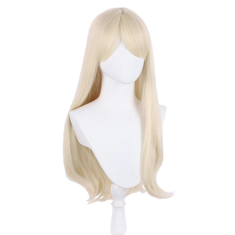 VeeGet 2023 Doll Movie Women Heat Resistant Synthetic Wig Hair Carnival Halloween for Props