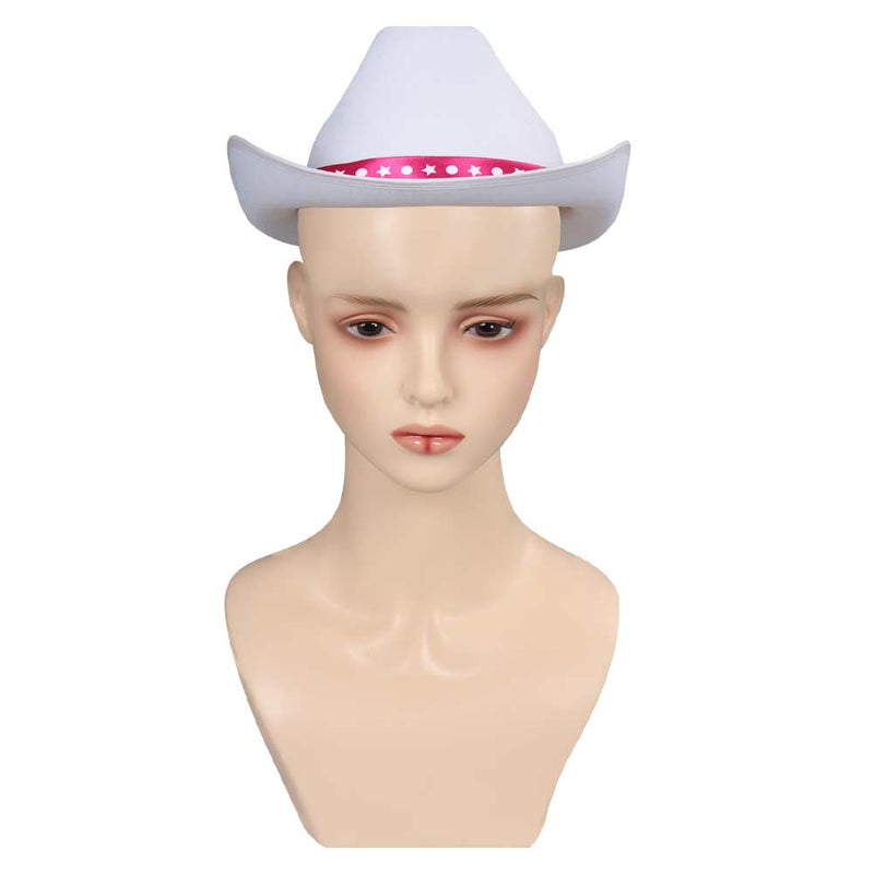 VeeGet 2023 Movie Doll Hat Cap Kids Children Cowboy for Halloween Carnival for Accessories