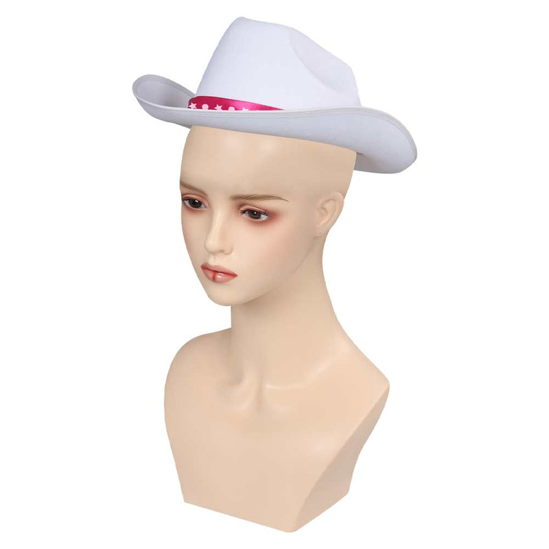 VeeGet 2023 Movie Doll Hat Cap Kids Children Cowboy for Halloween Carnival for Accessories