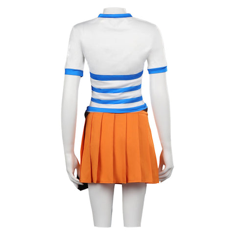 2023 Movie One Piece Sets Sail Nami Kids Children Outfits Party Carnival Halloween Cosplay Costume