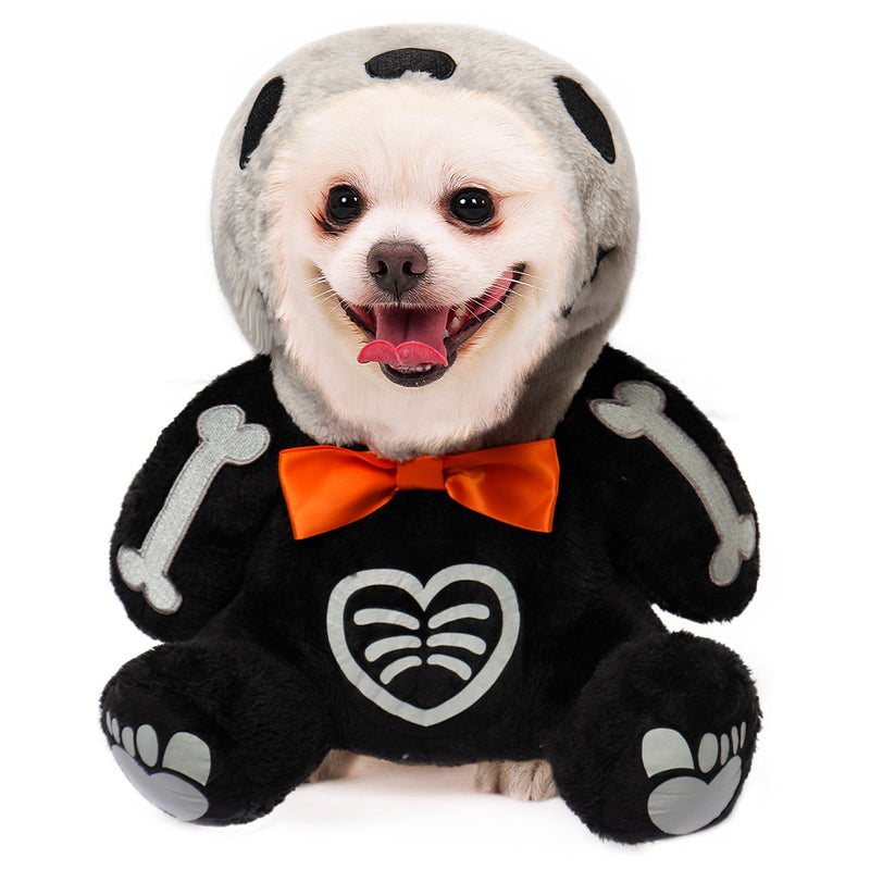 2023Halloween pet costume skeleton Pet Dog Costume Outfits Halloween Carnival Party Ghost Hotel Disguise Suit Toy Halloween dog costume