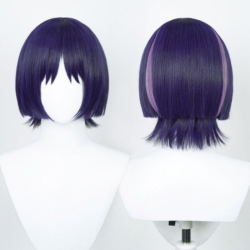 VeeGet Genshin Impact Kunikuzushi Balladeer Cosplay Wig Heat Resistant Synthetic Hair Carnival Halloween Party Props