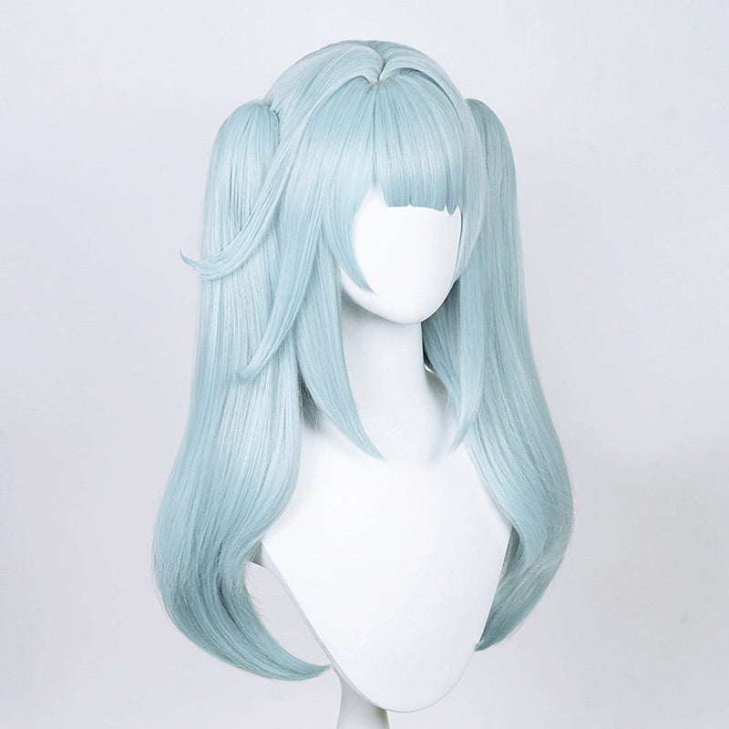 VeeGet Genshin Impact Faruzan  Cosplay Wig Heat Resistant Synthetic Hair Carnival Halloween Party Props