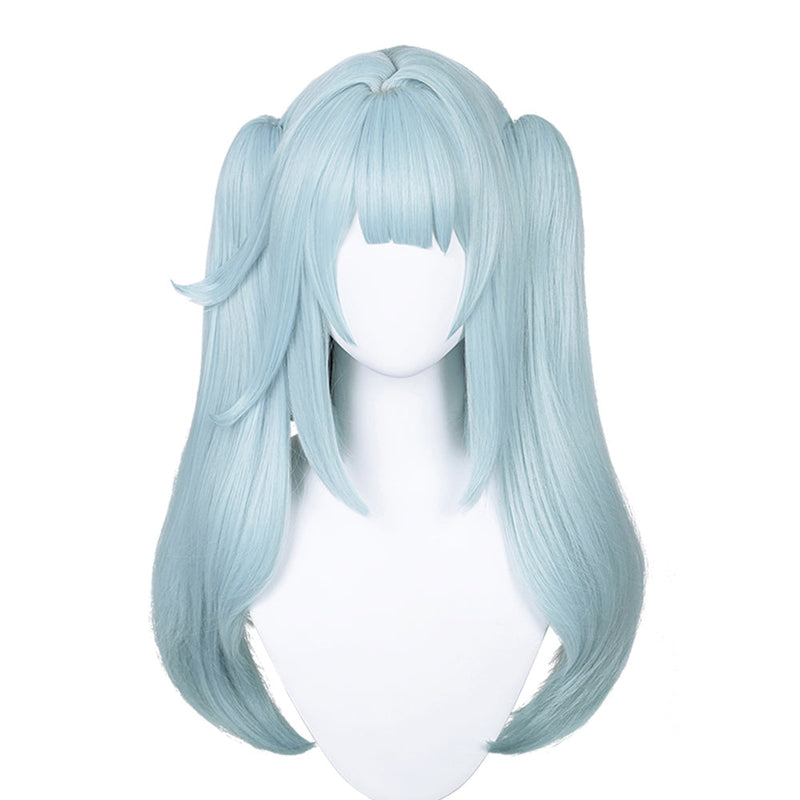 VeeGet Genshin Impact Faruzan  Cosplay Wig Heat Resistant Synthetic Hair Carnival Halloween Party Props