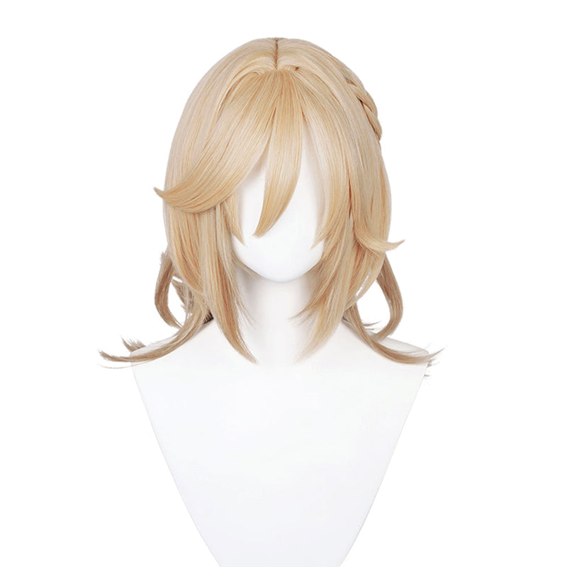 VeeGet Genshin Impact Kaveh Cosplay Wig Heat Resistant Synthetic Hair Carnival Halloween Party Props