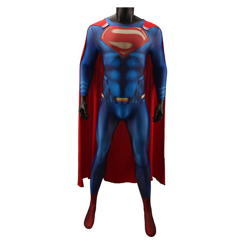 SeeCospaly Superman: Man of Steel Cosplay Costume Jumpsuit Cloak Costumes for Halloween Carnival Suit