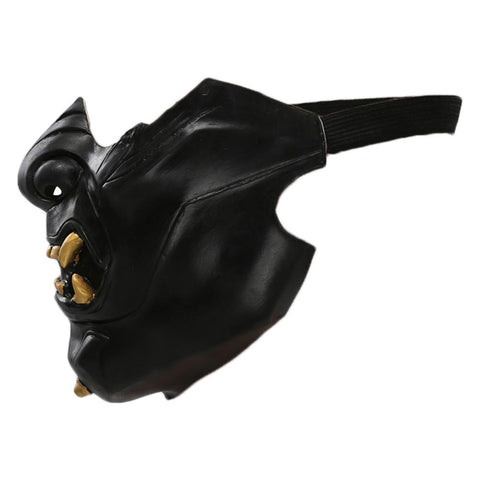 VeeGet Ghost of Tsushima Latex Face Cover Halloween Cosplay Accessories