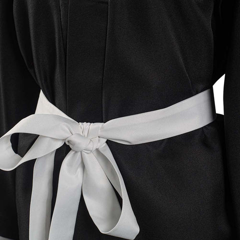 VeeGet Anime Bleach Kuchiki Rukia Japanese Kimono Outfits Halloween Carnival Suit Cosplay Costume