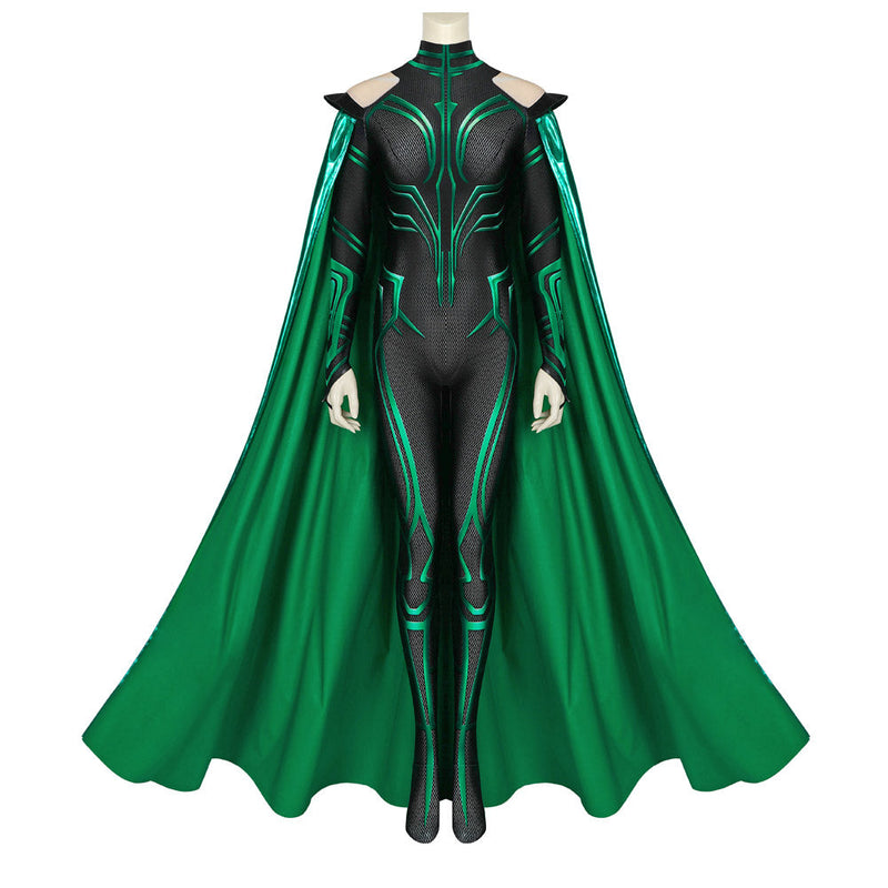 VeeGet Thor: Ragnarok Hela Cosplay Costumes for Halloween Carnival Suit