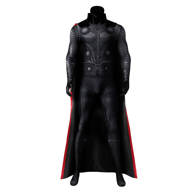 VeeGet Thor Ragnarok Jumpsuit Cloak Cosplay Costume for Halloween Carnival Suit