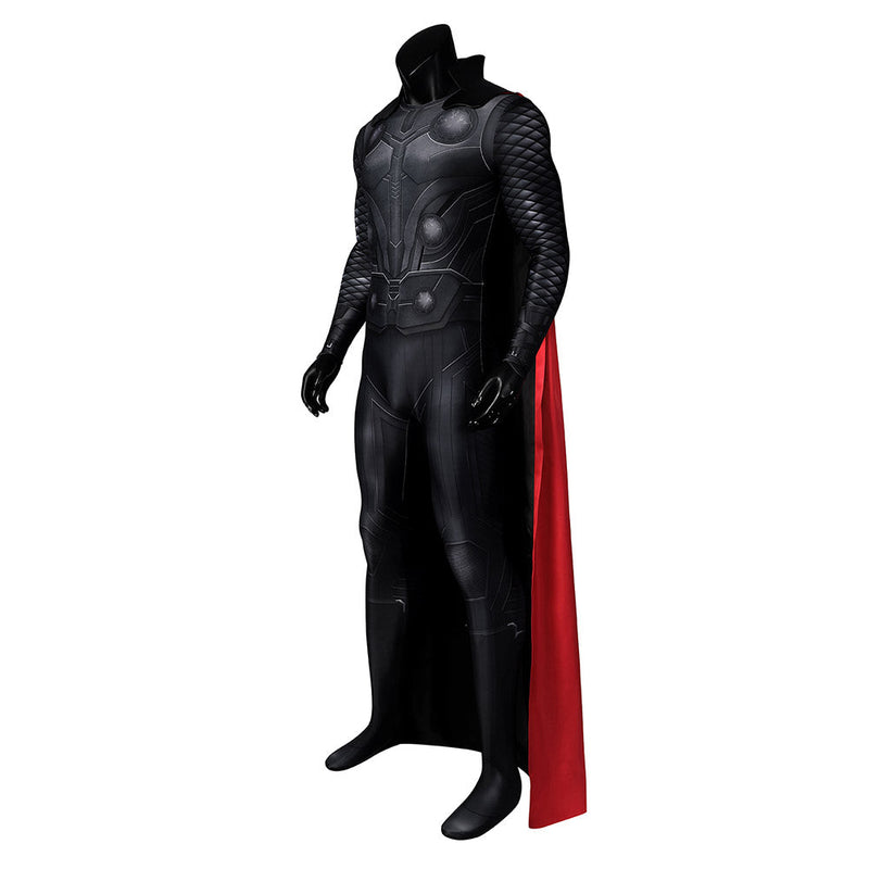 VeeGet Thor Ragnarok Jumpsuit Cloak Cosplay Costume for Halloween Carnival Suit