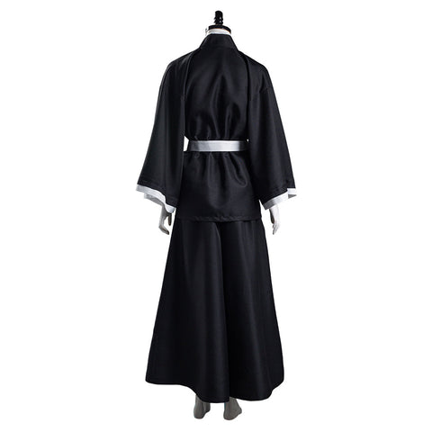 VeeGet Anime Bleach Kuchiki Rukia Japanese Kimono Outfits Halloween Carnival Suit Cosplay Costume