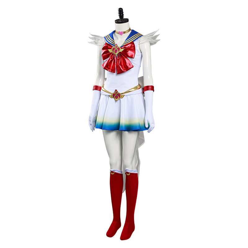 VeeGet VeeGet Sailor Moon Eternal Tsukino Usagi Dress Halloween Carnival Suit Cosplay Costume