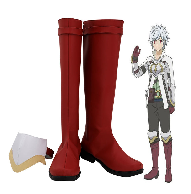 VeeGet Is It Wrong to Try to Pick up Girls in a Dungeon? Bell Cranel Cosplay Shoes