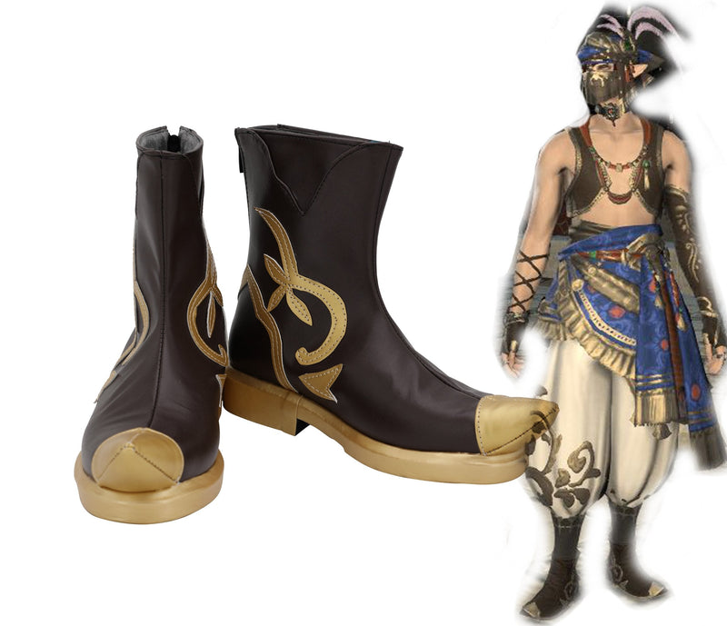 VeeGet VeeGet Final Fantasy FF14 Ver.B Cosplay Shoes